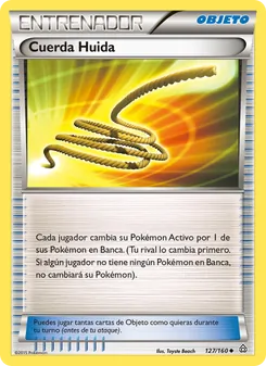 Carta Cuerda Huida de la expansión Duelos Primigenios, número 127/160