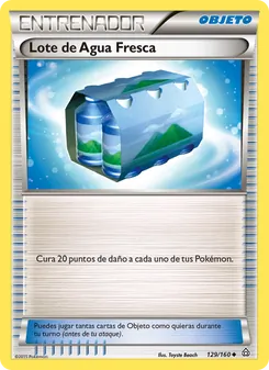 Carta Lote de Agua Fresca de la expansión Duelos Primigenios, número 129/160