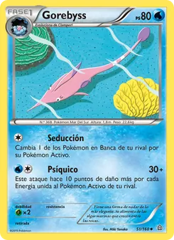 Carta Gorebyss de la expansión Duelos Primigenios, número 51/160