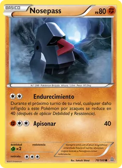 Carta Nosepass de la expansión Duelos Primigenios, número 78/160