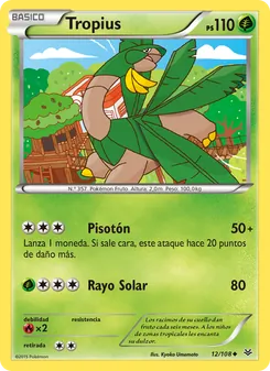 Carta Tropius de la expansión Cielos Rugientes, número 12/108