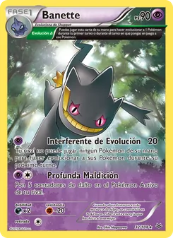 Carta Banette de la expansión Cielos Rugientes, número 32/108