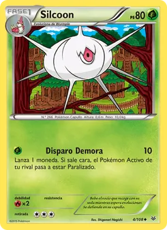 Carta Silcoon de la expansión Cielos Rugientes, número 4/108