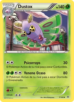 Carta Dustox de la expansión Cielos Rugientes, número 7/108