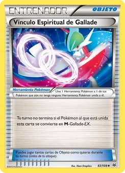 Carta Vínculo Espiritual de Gallade de la expansión Cielos Rugientes, número 83/108