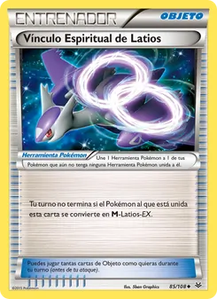 Carta Vínculo Espiritual de Latios de la expansión Cielos Rugientes, número 85/108