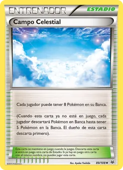 Carta Campo Celestial de la expansión Cielos Rugientes, número 89/108