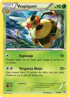 Carta Vespiquen de la expansión Antiguos Orígenes, número 10/98