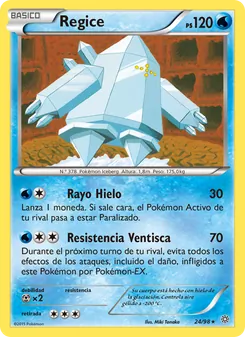 Carta Regice de la expansión Antiguos Orígenes, número 24/98