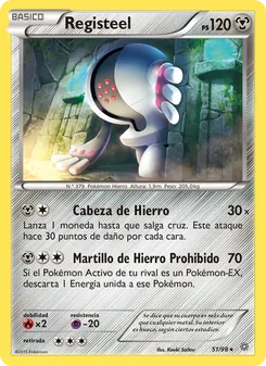Carta Registeel de la expansión Antiguos Orígenes, número 51/98