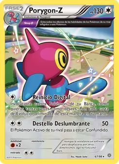 Carta Porygon-Z de la expansión Antiguos Orígenes, número 67/98