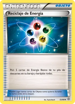 Carta Reciclaje de Energía de la expansión Antiguos Orígenes, número 72/98
