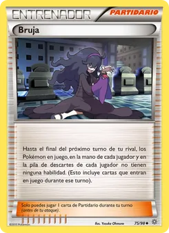 Carta Bruja de la expansión Antiguos Orígenes, número 75/98