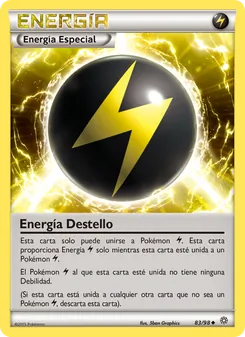 Carta Energía Destello de la expansión Antiguos Orígenes, número 83/98