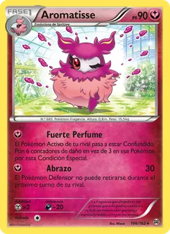 Carta Aromatisse de la expansión Turbo Impulso, número 106/162