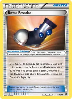 Carta Botas Pesadas de la expansión Turbo Impulso, número 141/162