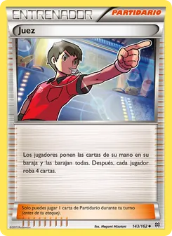 Carta Juez de la expansión Turbo Impulso, número 143/162