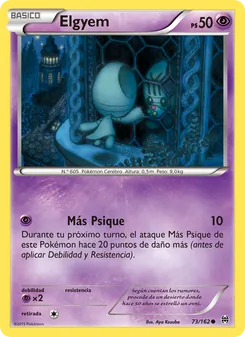 Carta Elgyem de la expansión Turbo Impulso, número 73/162