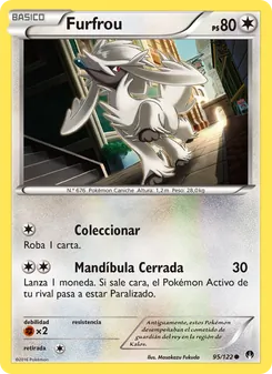 Carta Furfrou de la expansión TURBOLímite, número 95/122