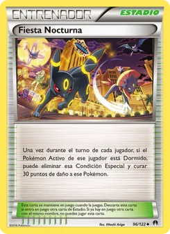 Carta Fiesta Nocturna de la expansión TURBOLímite, número 96/122