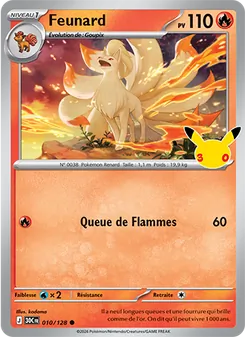 Carte Feunard de l'extension 30ᵉ Anniversaire, numéro 010/128