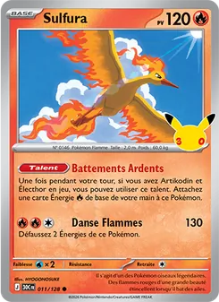 Carte Sulfura de l'extension 30ᵉ Anniversaire, numéro 011/128