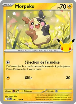 Carte Morpeko de l'extension 30ᵉ Anniversaire, numéro 061/128