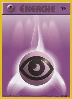 Carte Énergie Psy de l'extension Set de Base, numéro 101/102