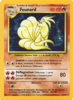 Carte Feunard de l'extension Set de Base, numéro 12/102
