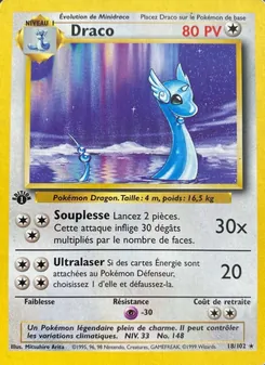 Carte Draco de l'extension Set de Base, numéro 18/102
