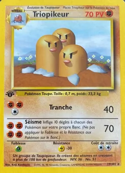 Carte Triopikeur de l'extension Set de Base, numéro 19/102
