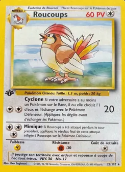 Carte Roucoups de l'extension Set de Base, numéro 22/102