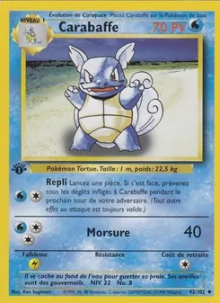Carte Carabaffe de l'extension Set de Base, numéro 42/102