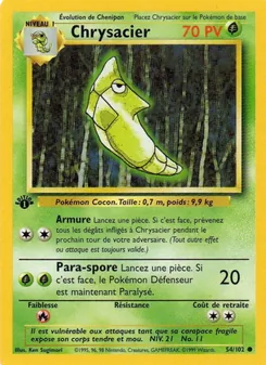 Carte Chrysacier de l'extension Set de Base, numéro 54/102