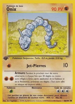 Carte Onix de l'extension Set de Base, numéro 56/102