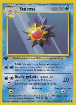 Carte Staross de l'extension Set de Base, numéro 64/102