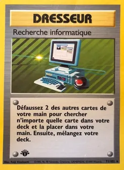 Carte Recherche informatique de l'extension Set de Base, numéro 71/102