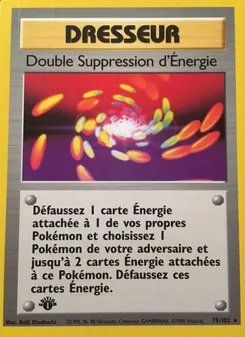 Carte Double Suppression d'Énergie de l'extension Set de Base, numéro 79/102