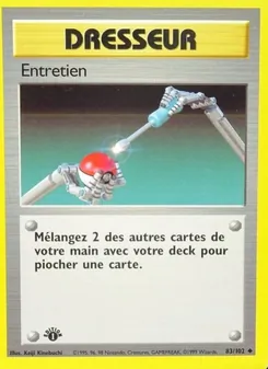 Carte Entretien de l'extension Set de Base, numéro 83/102