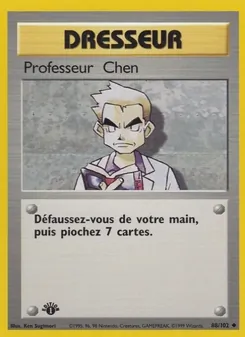 Carte Professeur Chen de l'extension Set de Base, numéro 88/102