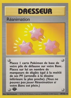 Carte Réanimation de l'extension Set de Base, numéro 89/102