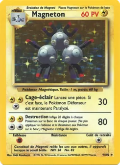 Carte Magnéton de l'extension Set de Base, numéro 9/102