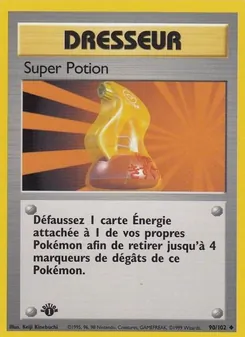 Carte Super Potion de l'extension Set de Base, numéro 90/102