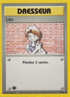 Carte Léo de l'extension Set de Base, numéro 91/102