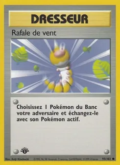 Carte Rafale de vent de l'extension Set de Base, numéro 93/102