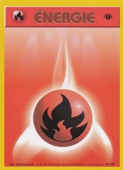 Carte Énergie Feu de l'extension Set de Base, numéro 98/102