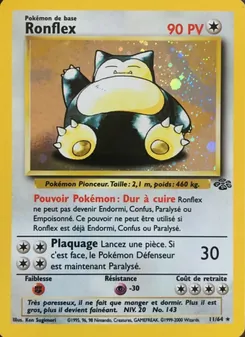 Carte Ronflex de l'extension Jungle, numéro 11/64