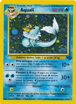 Carte Aquali de l'extension Jungle, numéro 12/64