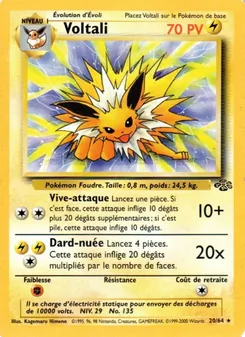 Carte Voltali de l'extension Jungle, numéro 20/64