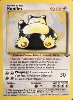 Carte Ronflex de l'extension Jungle, numéro 27/64